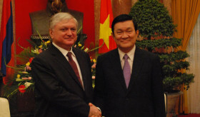 Minister Nalbandian visited Vietnam