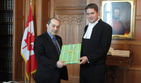 Ambassador Yeganian's meeting with the Speaker of the House of Commons of Canada