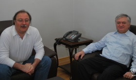 Minister Nalbandian visits Tbilisi