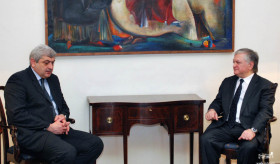 Minister Nalbandian received Georgian First Deputy Minister