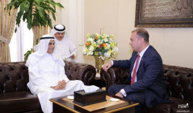 Ambassador Charchoghlyan's meeting with the Speaker of the National Assembly of Kuwait