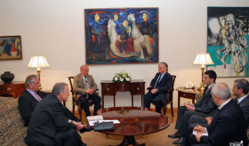 Minister Nalbandian receives delegation of Bundestag