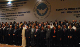 Minister Nalbandian had bilateral meetings in Egypt