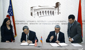 Signing ceremonyat the MFA