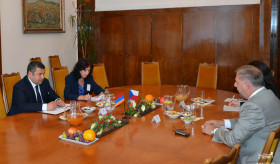 Ambassador Seiranian's meeting with the Minister of Agriculture of the Czech Republic 