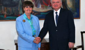 Minister Nalbandian received Baroness Cox