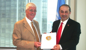 Ambassador Yeganian's accreditation at the ICAO