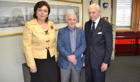 The meeting of Ambassador Aznavour with IOM director