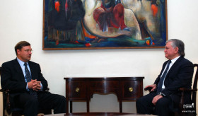 Minister Nalbandian received the head of Rossotrudnichestvo federal agency