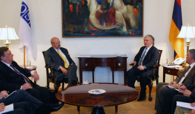 Minister Nalbandian received OSCE SG