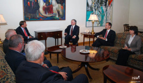 Minister Nalbandian received OSCE MG Co-chairs