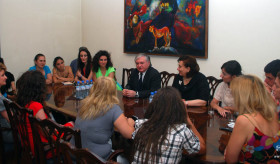 Ministers of FA and Diaspora received Diaspora journalists