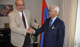 Official award ceremony at the Embassy of RA in Japan 