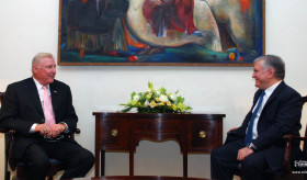 Minister Nalbandian received Congressman Burton