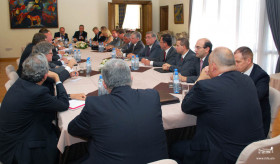 Minister Nalbandian received ambassadors accredited at the OSCE