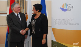 Minister Nalbandian meetings in Cyprus