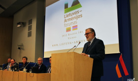 Official ceremony of the opening of the Lithuania-Armenia Forum