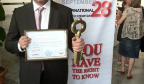 The Ministry of Foreign Affairs of RA received the Golden Key Award