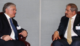 Minister Nalbandian continues bilateral meetings in NY