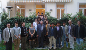 A meeting with the Armenian students in Vienna