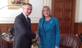 Ambassador Shoyan's meeting with the President of the National Assembly of Bulgaria