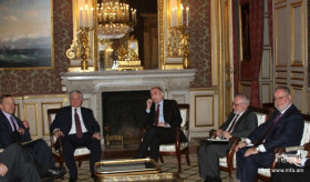 Meeting of FM's of Armenia, Azerbaijan and OSCE Minsk Group Co-Chairs in Paris