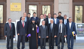 Armenian mayors's visit to Romania