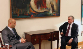 Minister Nalbandian received NATO SR