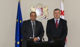 Ambassador Manoukian's meetings with the ministers of Justice and Economic and Sustainable Development of Georgia