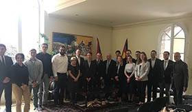 ԳԴՀ-ում ՀՀ դեսպանի հանդիպումը ՔԴՄ կուսակցության երիտասարդական միության ներկայացուցիչների հետ