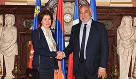 Ֆրանսիայում ՀՀ դեսպան Հասմիկ Տոլմաջյանի աշխատանքային այցը Լիոն
