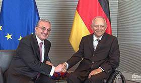 Le Ministre des Affaires étrangères d'Arménie a eu une rencontre avec le Président du Bundestag allemand