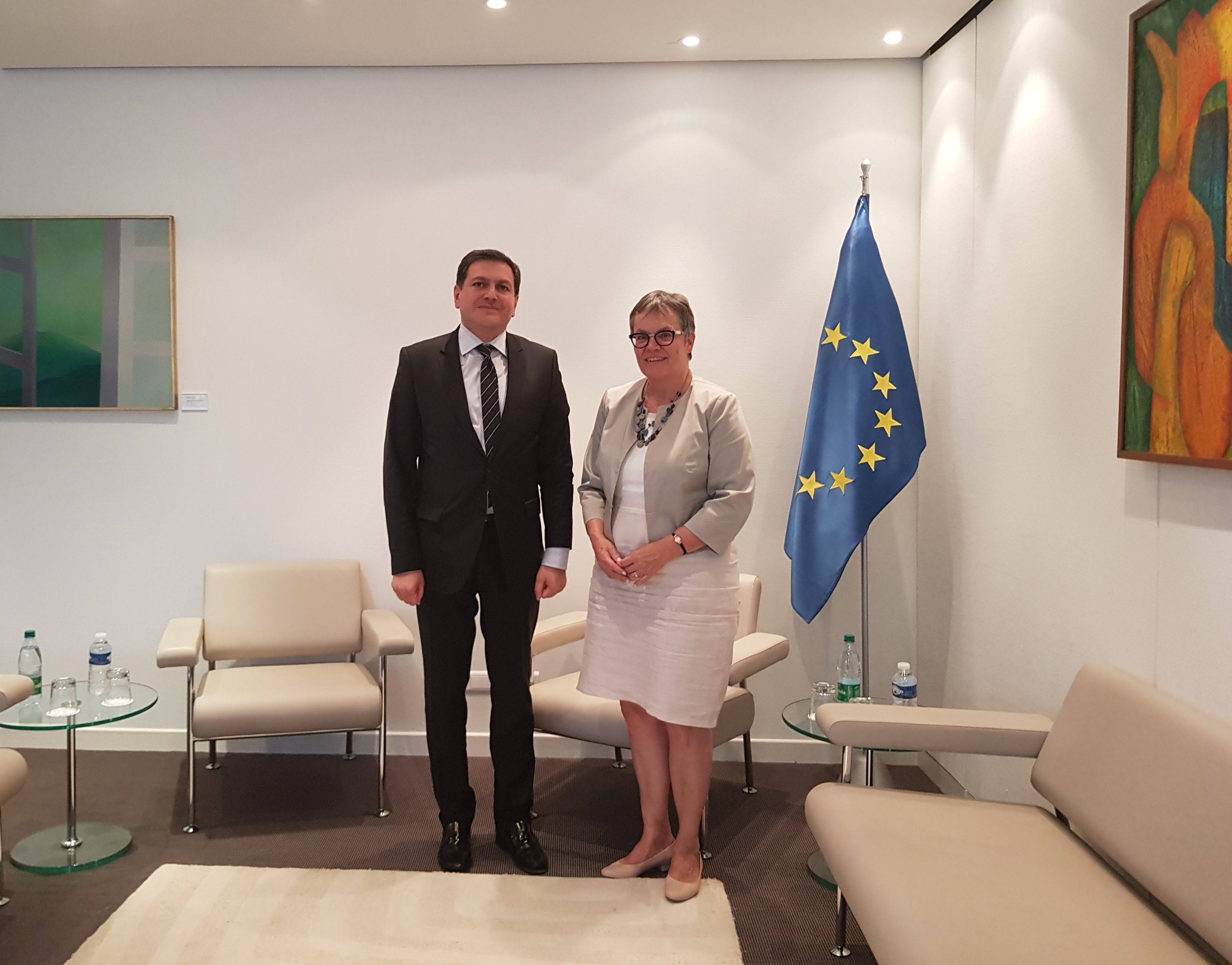 Եվրոպայի խորհրդում ՀՀ մշտական ներկայացուցիչը հանդիպեց ԵԽԽՎ նորընտիր նախագահին