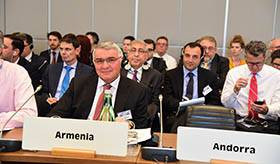 Ashot Hovakimian participated in the OSCE 2018 Annual Security Review Conference