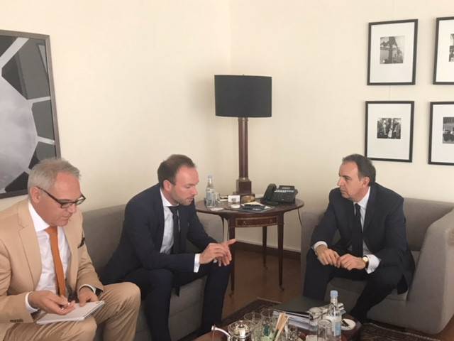 Deputy Foreign Minister of Armenia Garen Nazarian recieved the Deputy of the German Bundestag