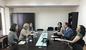 Meeting between Deputy Foreign Minister Garen Nazarian and Sara Croft, the UK Foreign and Commonwealth Office Lead Negotiator
