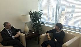 Le Ministre des Affaires étrangères d’Arménie a eu une rencontre avec la Secrétaire générale adjointe des Nations Unies aux affaires politiques