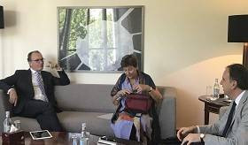 Deputy Minister of Foreign Affairs Garen Nazarian received the head of the Europe Department of the Ministry of Foreign Affairs of the Netherlands