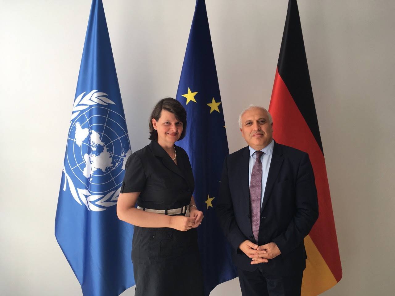 ԳԴՀ-ում ՀՀ դեսպան Աշոտ Սմբատյանի հանդիպումը Գերմանիայի Տնտեսական զարգացման և համագործակցության դաշնային նախարարության պետքարտուղարի հետ