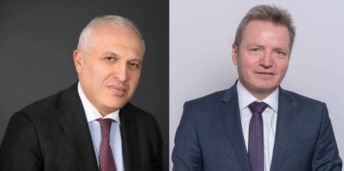 ԳԴՀ-ում ՀՀ դեսպան Աշոտ Սմբատյանի հանդիպումը ԳԴՀ ներքին գործերի նախարարության պետքարտուղարի հետ