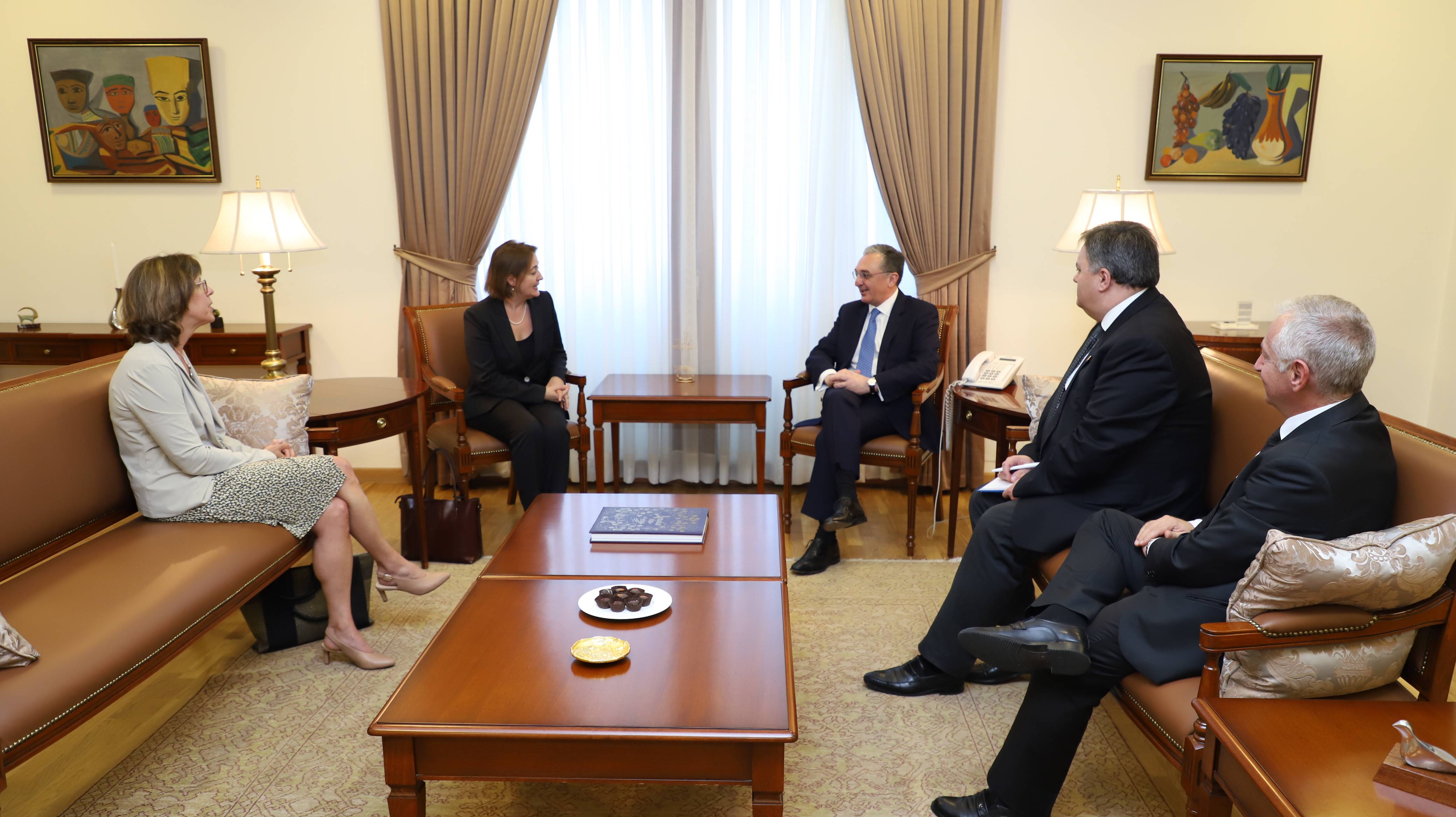 Foreign Minister of Armenia received the Personal Representative of the Prime Minister of Canada