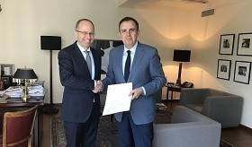 Ambassador of Switzerland presented the copies of his credentials to Deputy Foreign Minister