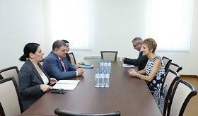 ՀՀ ԱԳՆ գլխավոր քարտուղարի հանդիպումը ՀՀ-ում Բուլղարիայի արտակարգ և լիազոր դեսպան Մարիա Պավլովա Ցոցորկովա-Կայմակտչիևայի հետ