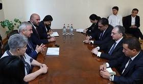 Rencontre entre le Ministre des Affaires étrangères d’Arménie et le Président de l’Assemblée nationale d’Artsakh, Ashot Ghoulyan