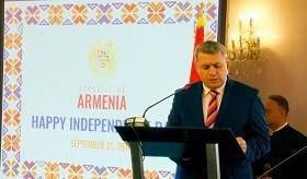 ՀՀ անկախության 27-ամյակին նվիրված ընդունելություն Բուխարեստում