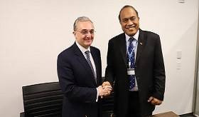 Diplomatic relations were established between Armenia and Kiribati
