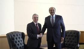 Զոհրաբ Մնացականյանի հանդիպումը Քուվեյթի ԱԳ նախարարի հետ