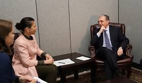 Meeting of Foreign Minister of Armenia with the UN Assistant Secretary-General and Executive Director of the Counter-Terrorism Committee Executive Directorate