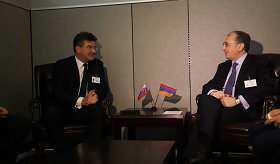 Meeting of Foreign Ministers of Armenia and Slovakia