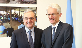 Meeting of Foreign Minister with UN Under-Secretary-General for Humanitarian Affairs and Emergency Relief Coordinator